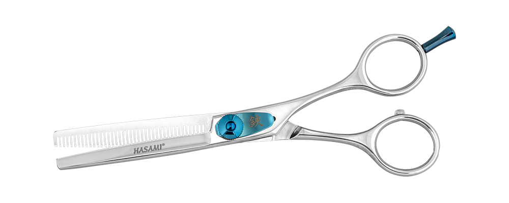 BLUE MOD 6 EU HASAMI - Japanese thinning scissors