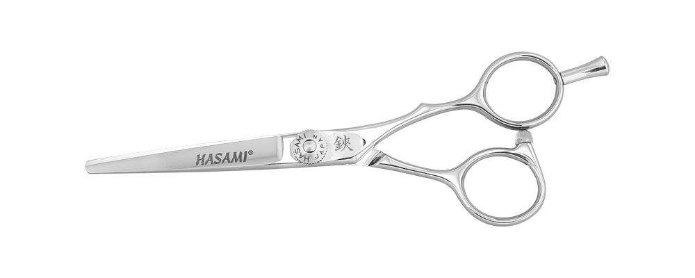 Silver Hasami - Japanese hairdressing scissors