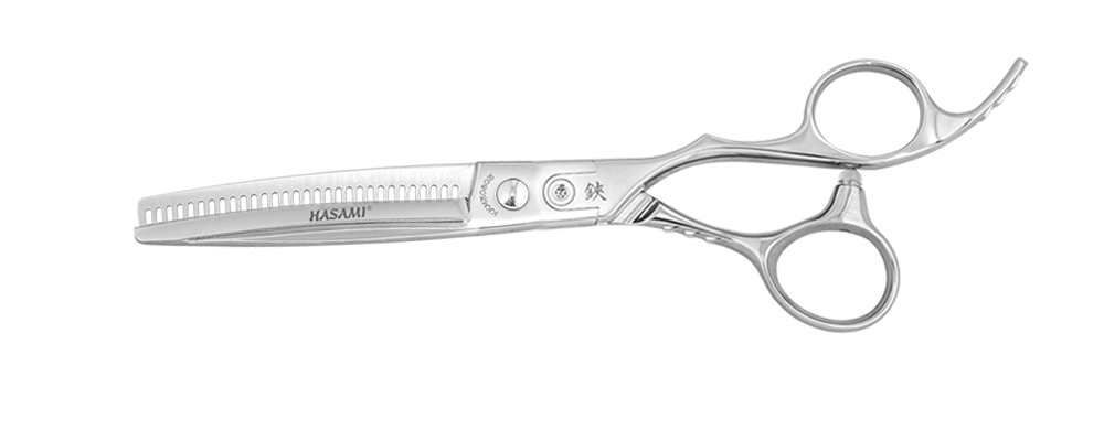Chameleon Silver - Japanese thinning scissors